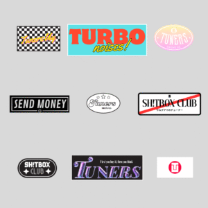 Pack 9 Stickers a elección